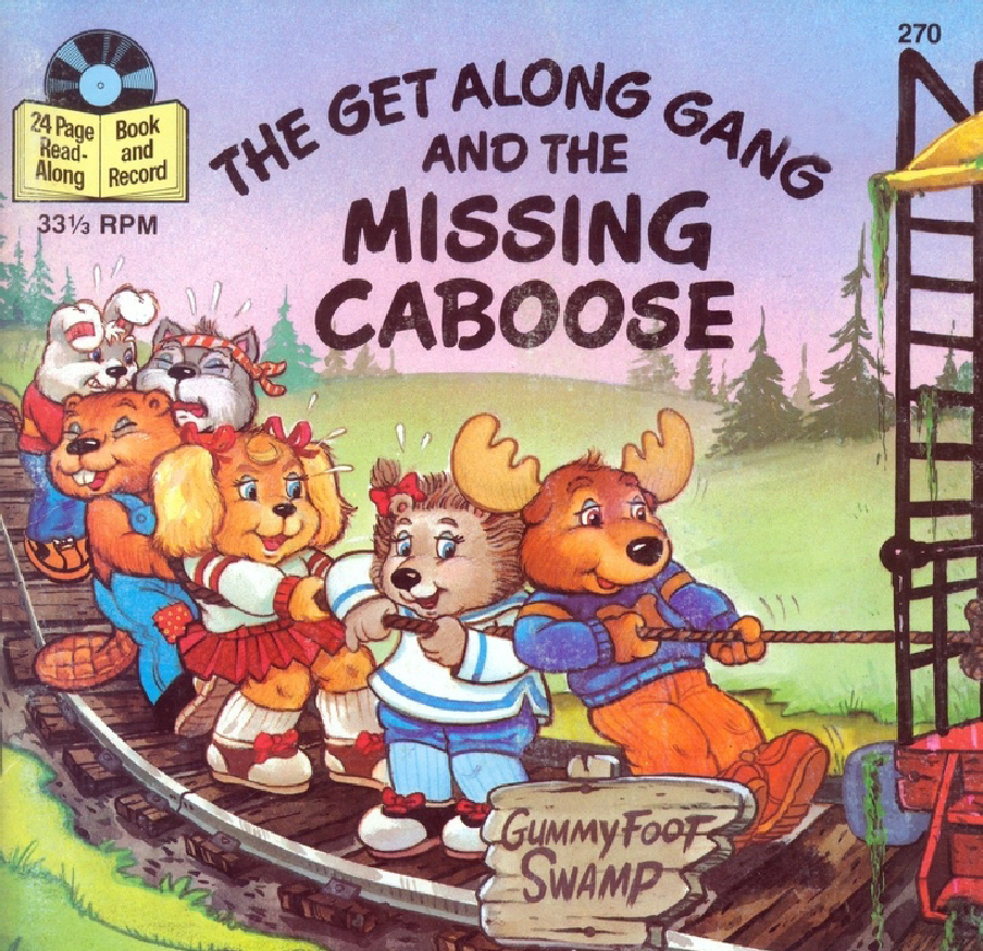 The Get Along Gang and the Missing Caboose (01),绘本,绘本故事,绘本阅读,故事书,童书,图画书,课外阅读